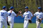Baseball vs RWU  Wheaton College Baseball vs Roger Williams University. - Photo By: KEITH NORDSTROM : Wheaton, Baseball